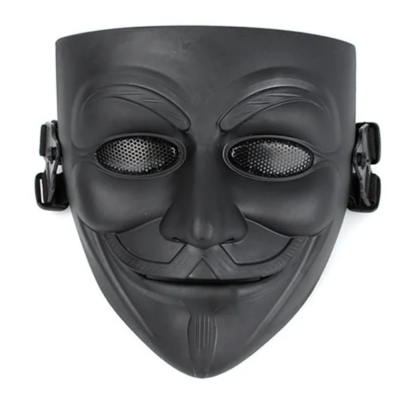 V для Vendetta Полнолицевая страйкбол тактическая маска сетка череп Косплей Охотничьи аксессуары военный Wargame для пейнтбола армейские маски