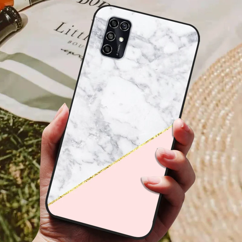 waterproof cell phone case For ZTE Blade V2020 Smart Case Black Bumper Silicon TPU Soft Phone Cover For ZTE Blade V2020 Smart 8010 Case Cute Marble Funda phone pouch bag Cases & Covers