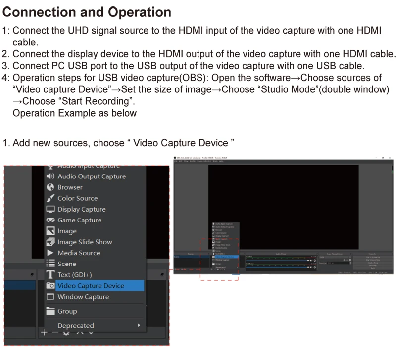 Карта видеозахвата Y & H HDMI USB2.0 HD 1080P устройство для прямой трансляции игр с выходом