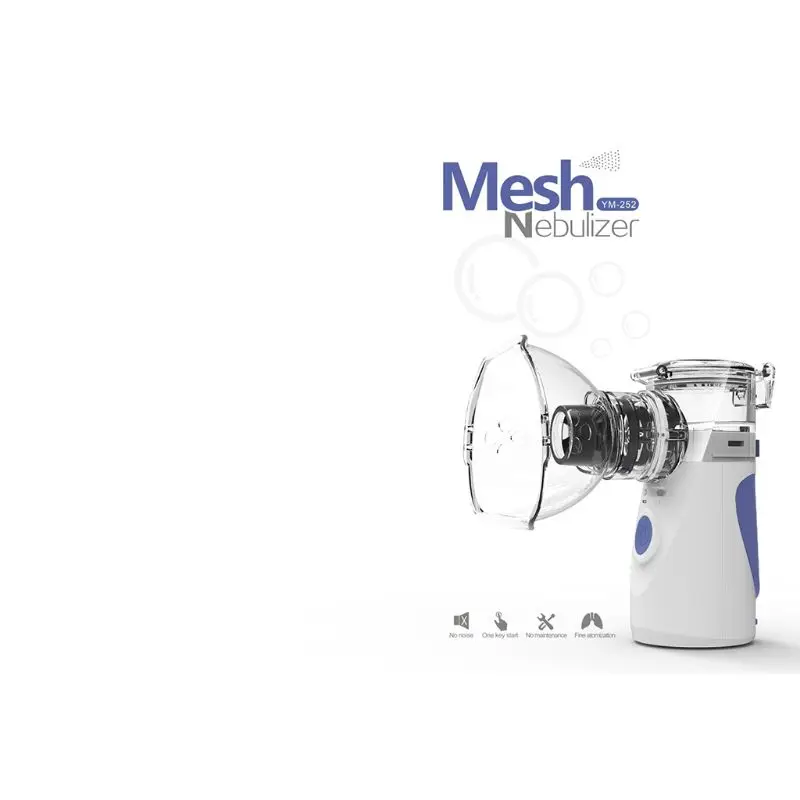 Portable Ultrasonic Mini Nebulizer Inhaler Handheld Asthma Machine Battery Operated for Kids and Adults 3