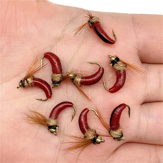 148Pcs Outdoor Essential Nymphs Flies Wet/Dry Flies Streamer Trout