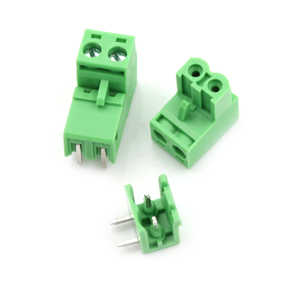 

20pcs Universal 2 Poles/2Pin PCB 5.08mm PCB Screw Terminal Block Connector Tools