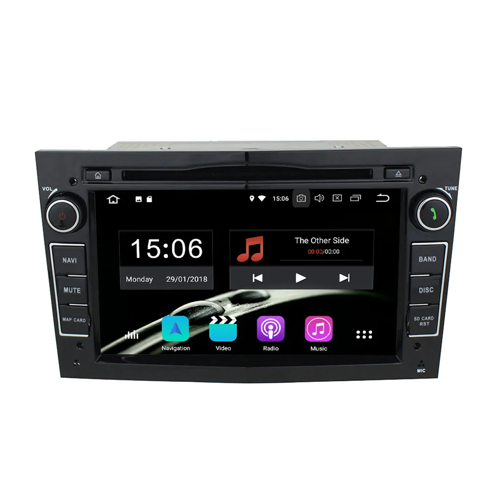 Best 7 #039; #039; Car GPS Navi DVD radio 2Din 6 Core 4GB RAM 64GB ROM Android 9.0 Mutimedia player for OPEL Astra Antara Vectra Corsa Zafira