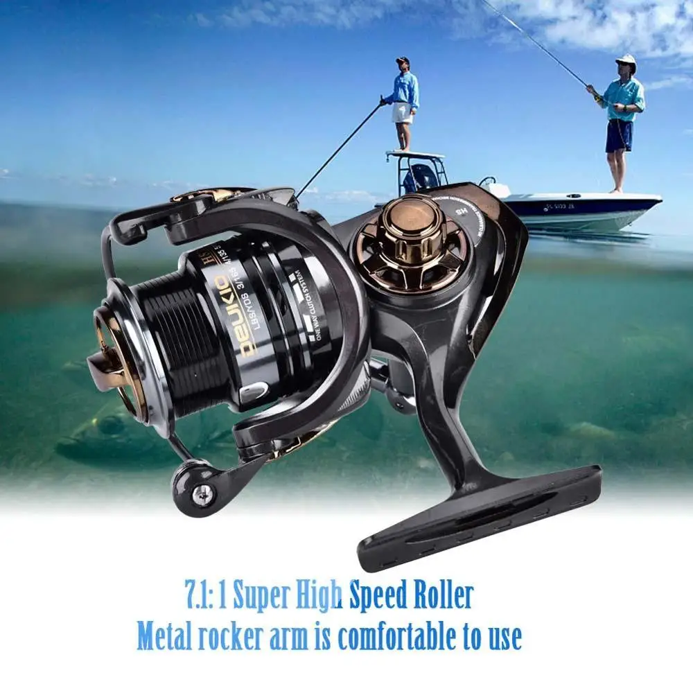 

Fishing Reel Durable Spinning Reel 7.1:1max Drag Carp Fishing Reel Spinning Reel Spinning Wheel Type Fishing Wheel