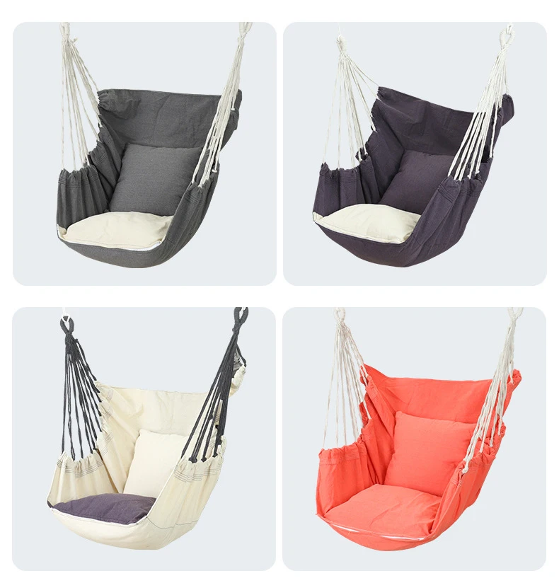 Garden Hang Chair Swinging Indoor Outdoor Furniture Hammock Hanging Rope Chair Swing Chair Seat With 2 Pillows Hammock Camping Garden Hang Chair Swinging Indoor Outdoor Furniture Hammock Hanging Rope Chair Swing Chair Seat With 2 Pillows Hammock Camping