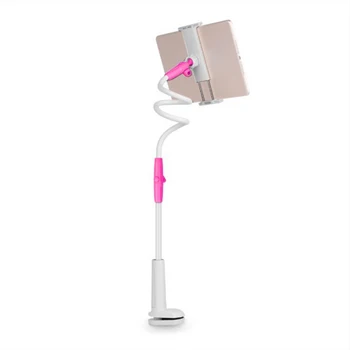

Lazy Mountable Phone Holder with Clamp Flexible Long Arm Compatible with Cellphones Tablets Phone Bracket Photo Accessories