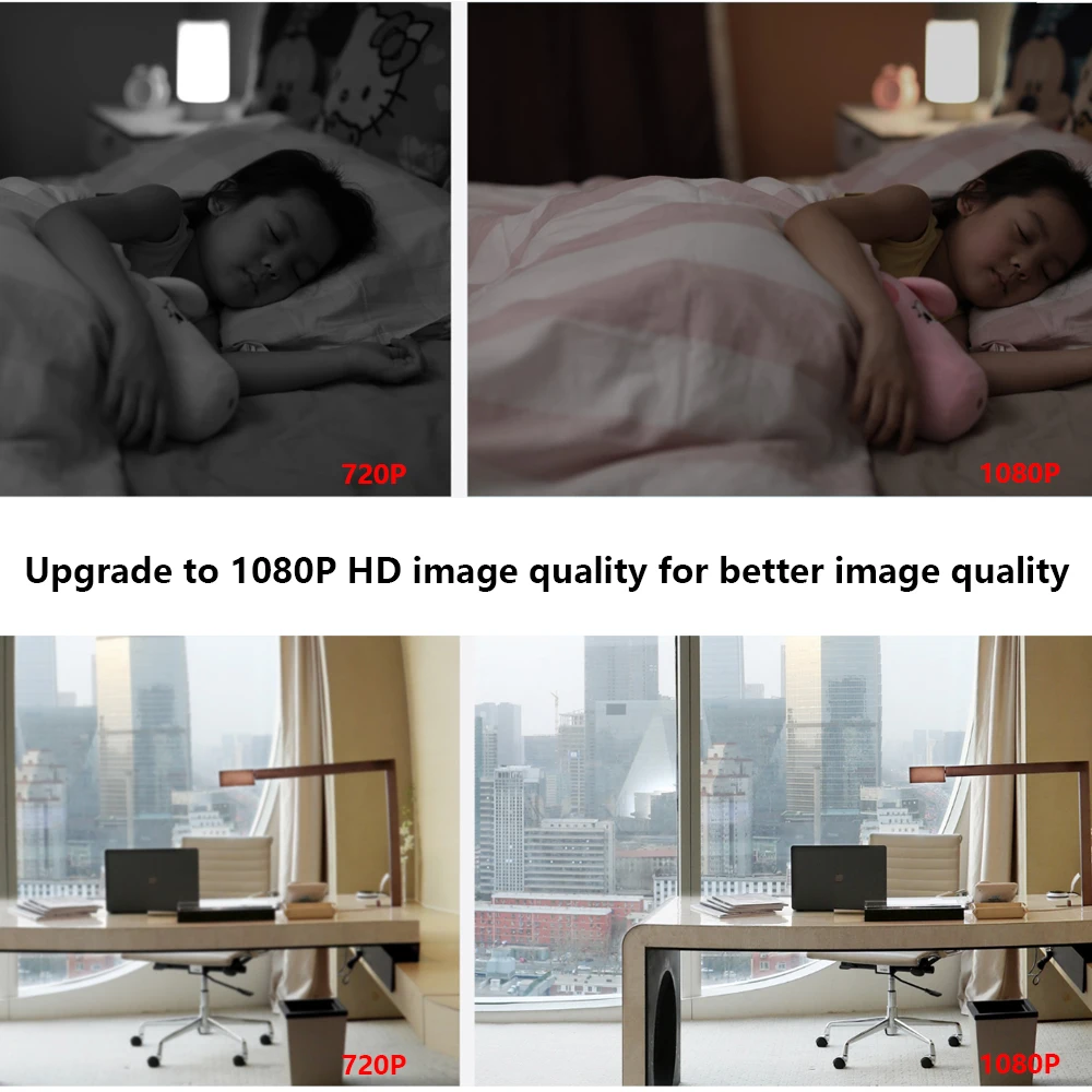  Xiaomi Mijia Smart Webcam Camera PTZ Version 360° 1080P HD Night Vision Wireless Wifi IP Webcam Sma - 4000337296918