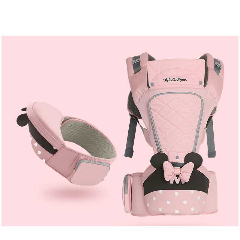 Дисней поясной стул детский задний ремень передний объятие ребенка один стул детское сиденье стул многофункциональный детский ремень два режима