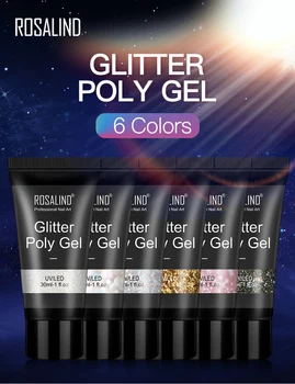 

ROSALIND Gel Polish Set DIY Polish Kit Nail Extension Art For Manicure Semi Permanent UV LED Gel Nail Art Gel Nail Polish