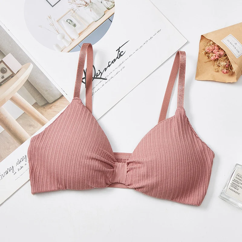 Women Sexy Bra Push Up Bras Wire Free Underwear Summer Bras Seamless Bralette Lingerie Underwear Soft Bra Cotton Brassiere