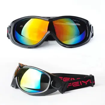 

New 2017 Men Women Skiing Eyewear Ski Glasses Goggles 6 Colors Available 039 Black