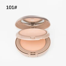 2 в 1 многофункциональная осветляющая пудра для жирной кожи основа долговечная Водонепроницаемая увлажняющая идеальная основа для макияжа YUF