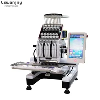 1 head single head flat garment pillow t-shirt cap computer embroidery machine