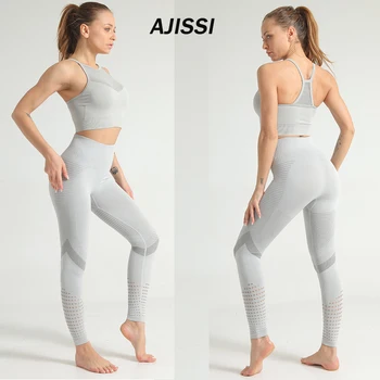 Seamless  Yoga Sets Women  Gym suit Wear Running Clothes women Fitness Sport Yoga clothing Yoga Sports Bras+Leggings yoga Suit 2