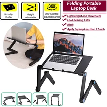 Novo dobrável mesa do portátil com mouse almofada ajustável cama lapdesk bandeja computador portátil suporte de mesa notebook sofá