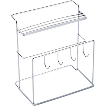 

Knife Block Cutting Board Chopper Holder Drying Rack Kitchen Organizer Counter Display Stand Storage Pot Lid Shelf Adhesive Hook