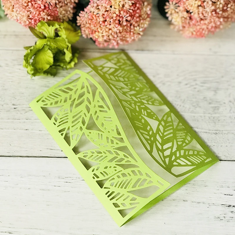  Flowers Leaves Dies wedding invitation Metal Cutting Dies Scrapbooking New 2019 border Craft Die Cu - 33001103297