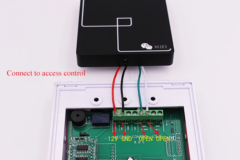 Wi-Fi eWeLink приложение пульт дистанционного управления сенсорная кнопка для выхода Беспроводная кнопка для контроля доступа