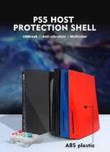 Aolion escudo da pele caso capa placa de substituição para ps5 game console capa protetora exterior para ps5 removível playstation5 capa