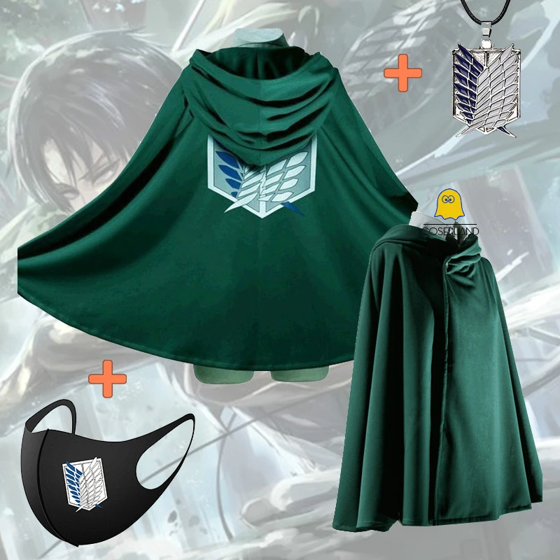 2022 New Anime Cosplay Costume Attack on Giant Investigation Corps ...