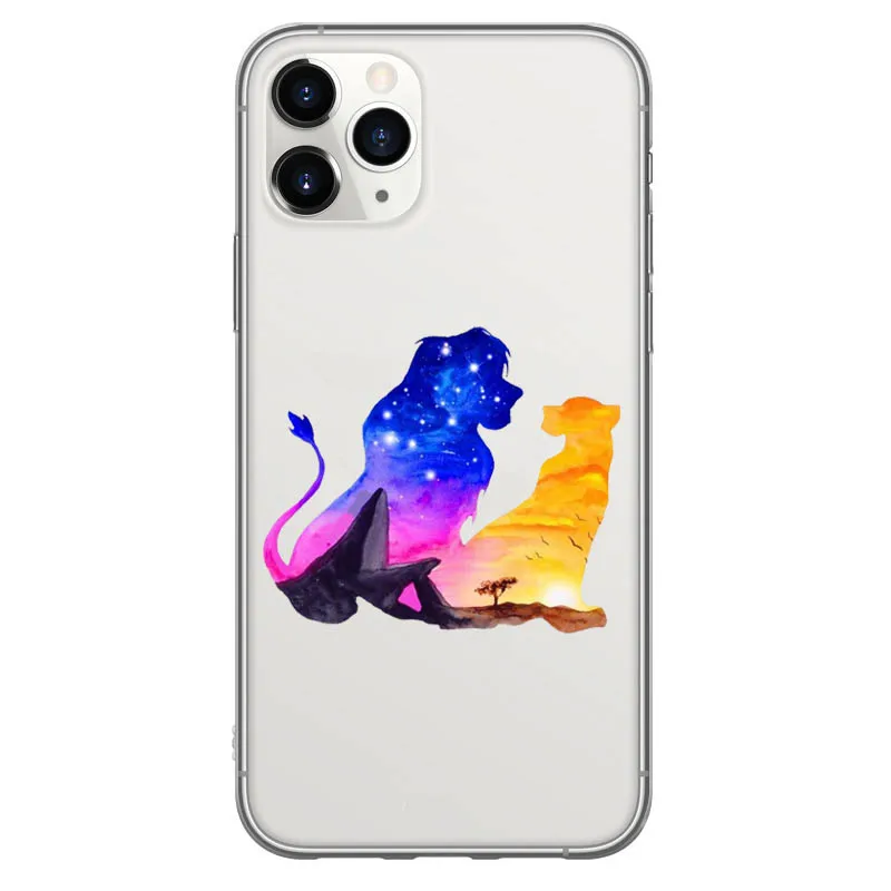 TPU Король Лев Pumba Hakuna Matata nala simba timon чехол для телефона для iphone 11 Pro MAX X XR XS MAX 6 6s 7 8 Plus - Цвет: TPU