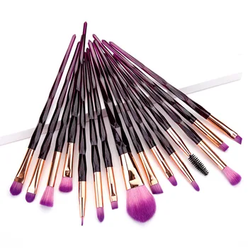 

DOXA/15Pcs Makeup Brushes Tool Set Cosmetic Powder Eye Shadow Foundation Blush Blending Beauty Make Up Brush