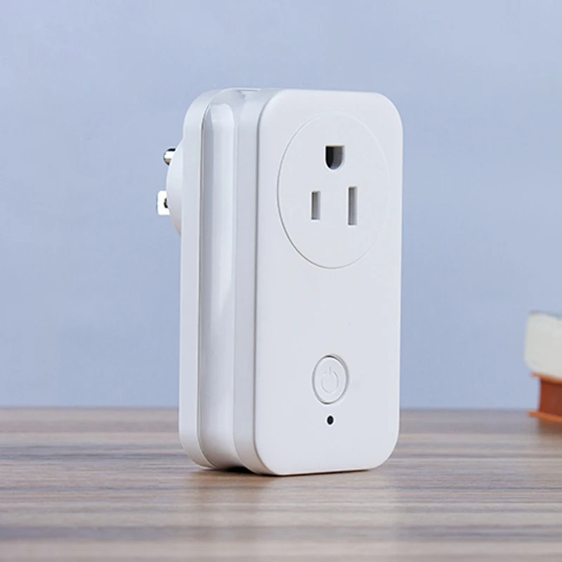 Электрическая розетка ZigBee 3,0, беспроводная умная розетка, 2500 Вт, настенная розетка, приложение управления, умная розетка для SamrtThings Amazon Echo Plus