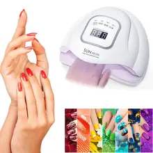 Lampe UV sèche-ongles Gel vernis, 120W, Kit capteur automatique à séchage rapide, outils d'art d'ongle pour femmes, prise ue, nouveau, TSLM1