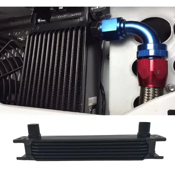 

Motor Universal 7Row 10AN Engine Transmission Racing Alloy Oil Cooler