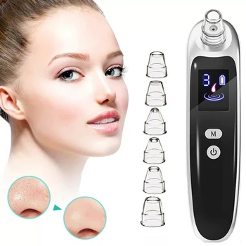 

Face Blackhead Vacuum RemoverBeauty Machine Pore Cleaner Dot Beauty Spots Vacuum Face Cleaner Deep Cleansing Skin Care Tools