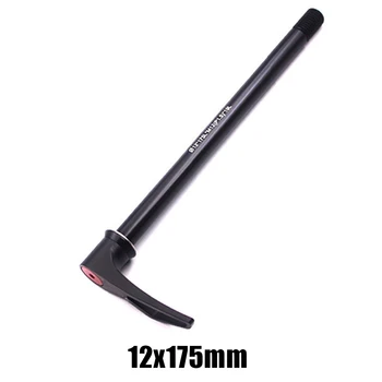 

Black Thru Axle Frame Front Rear Skewer 120/123/171/175*12mm Components
