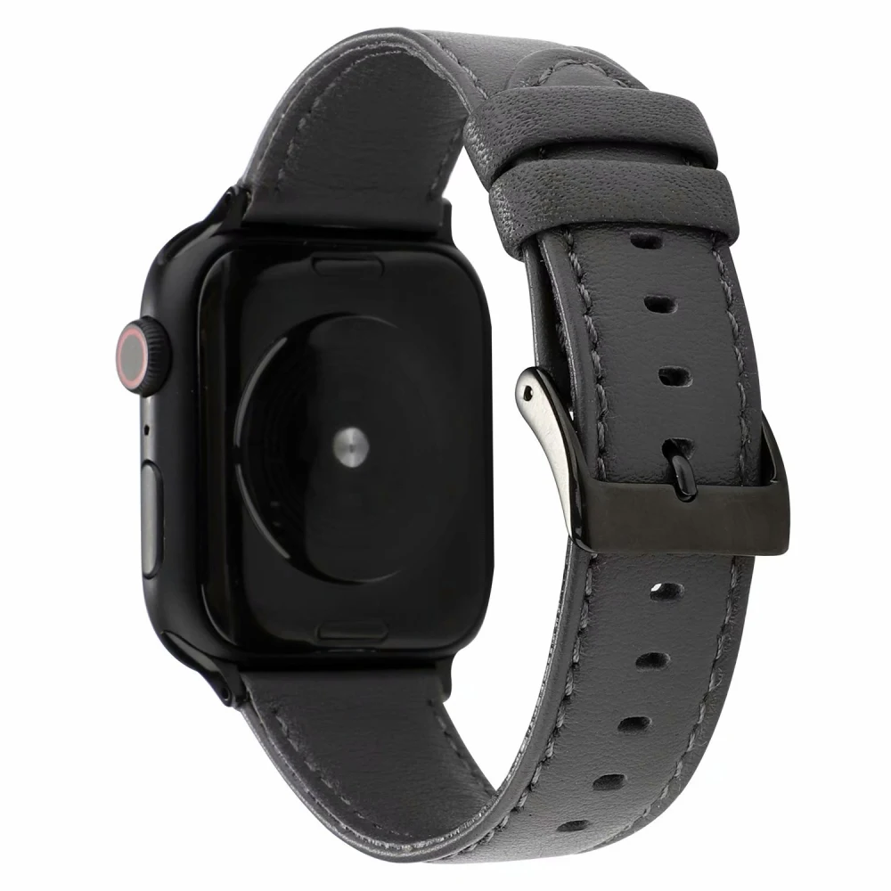 Кожаный ремешок для apple watch, ремешок 42 мм 44 мм серии 4 5 38 мм 40 мм, ремешок для наручных часов iwatch 3/2/1, отлично подходит для замены ремешков браслет ремешок для часов