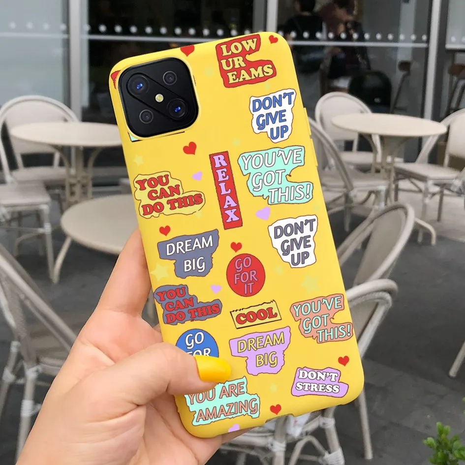Floral Cartoon Protective Phone Case - Soft Bumper Cover