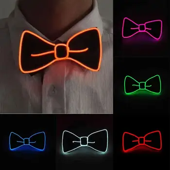 

Luminous Necktie Bow Tie Gift Accessories Jewelry Dance Fashion Flashing