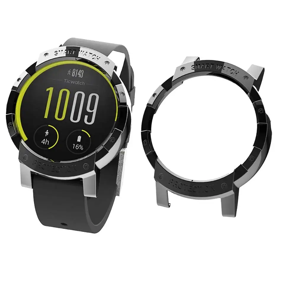 Fashion Protect Watch Case for Ticwatch E Smart Watch Case Shell PC Plastic Hard Sport Bumper Cover for Tic Watch E Accessories