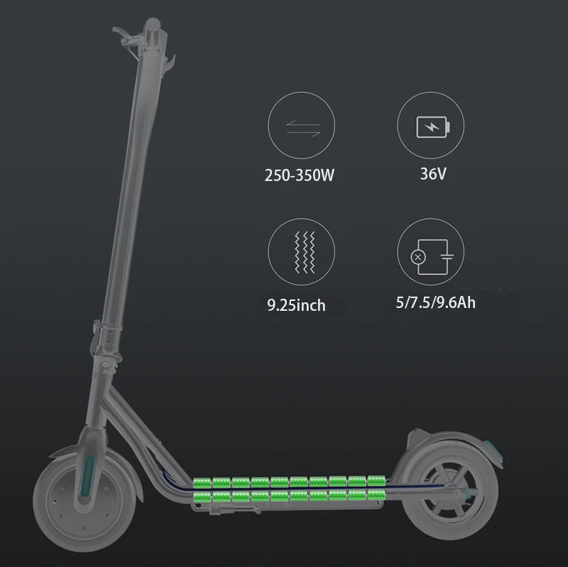 Self Balance Foldable Lightweight 36V 7AH Aluminum Alloy Electric Lightweight Scooter Hoverboard