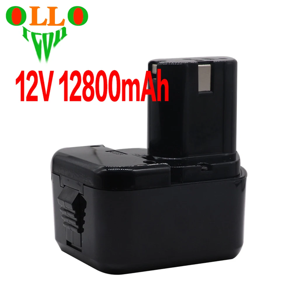 Высокое качество 12800 мАч 12V Батарея для экскаватора Hitachi EB1214S EB1220BL EB1212S WR12DMR CD4D DH15DV