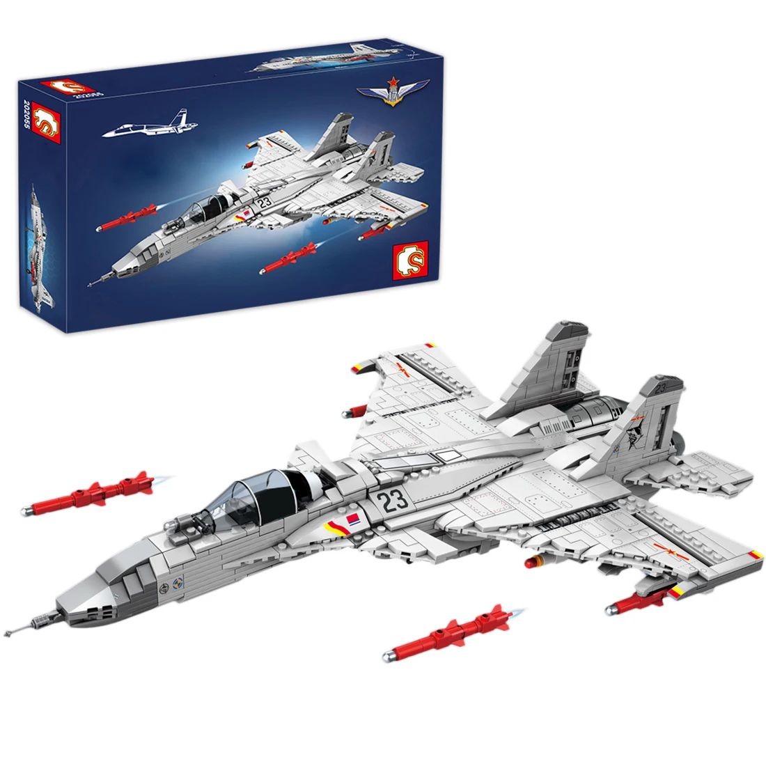 

1186Pcs MOC Military Fighter Aircraft Assembly Building Blocks Airplane Bricks Toy Gift For Decor