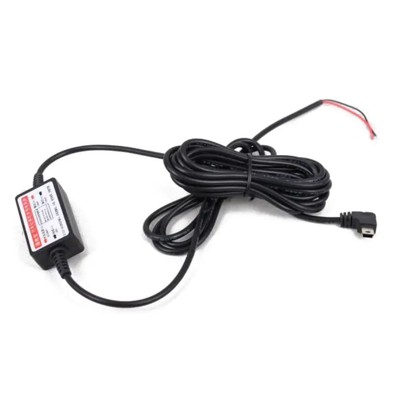 Автомобильный видеорегистратор Hardwire Kit преобразователь Напряжения DC 12 V-36 V до 5V прямой для DVR