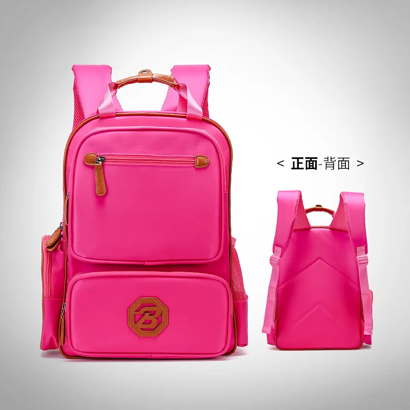 

Peter Pan School Bag Young STUDENT'S 1-6 Grade CHILDREN'S School Bags 7-12-Year-Old Spine-Casual Backpack a Shoot