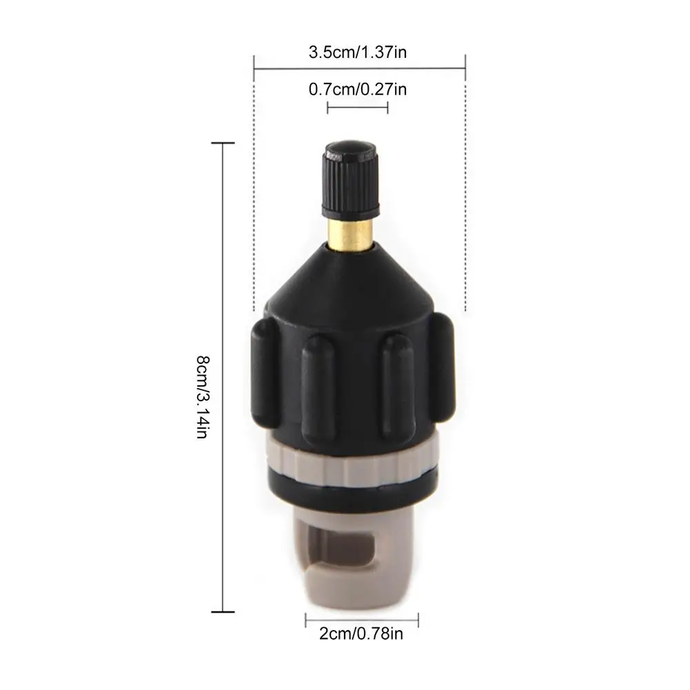 Rowing Boat Air Valve Adaptor SUP Board Kayak Iatable Pump Adapter Air Valve Attachment Kayak Accessories Parts Boat