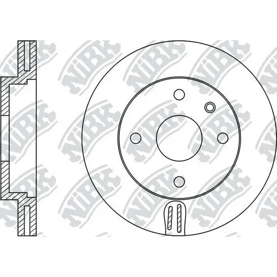 Disc brake front Daewoo Nubira Chevrolet Lacetti 1.4-1.8 | Автомобили и мотоциклы