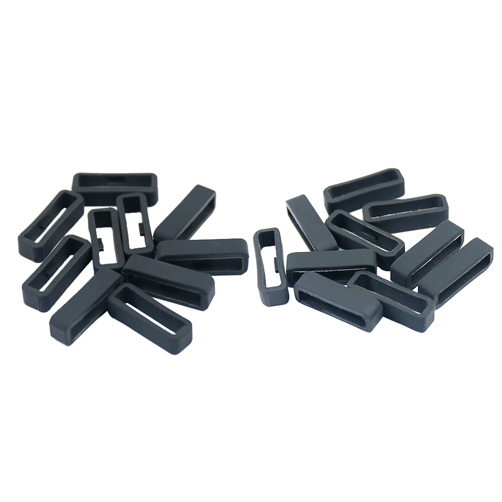 20x Rubber Strap Loop Fastener Rings Replacement for  Fenix 5S/5S Plus