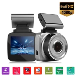 Q2N – caméra de tableau de bord avec écran tactile de 2 pouces, enregistreur vidéo de conduite en voiture DVR 1080P WIFI avec support magnétique et caméra arrière 