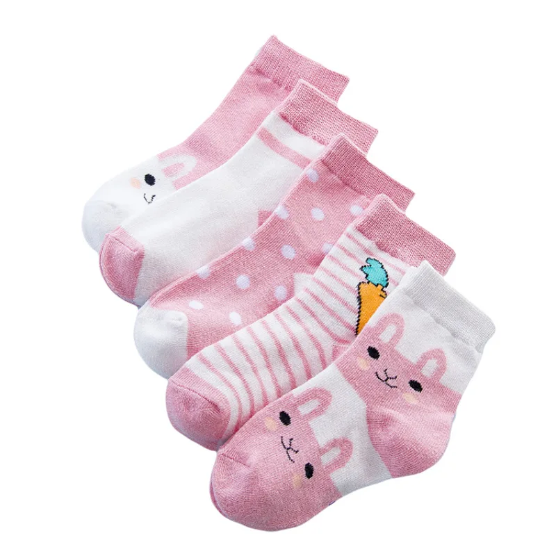 5 пар = 10 пар, милые сетчатые тонкие хлопковые носки с кроликом для новорожденных мальчиков носки для маленьких девочек носки для младенцев, Miaoyoutong