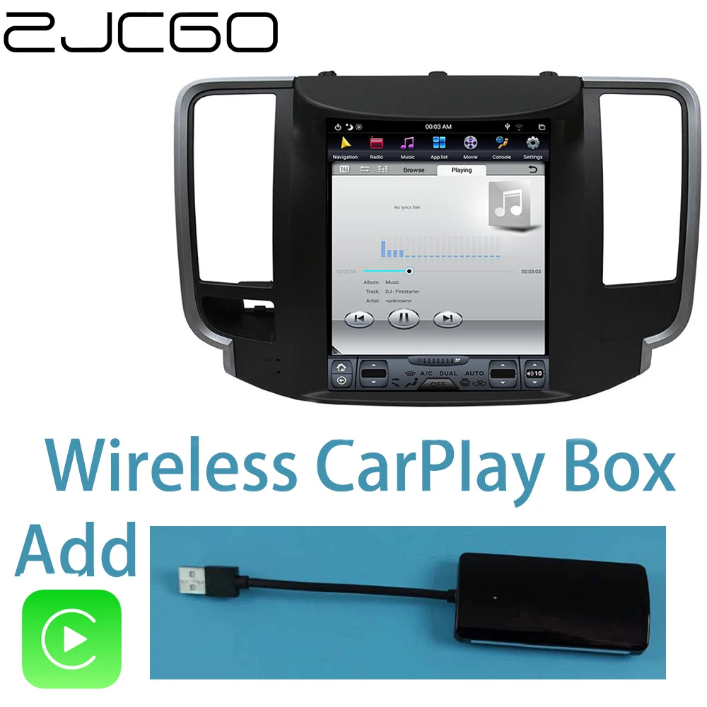 Автомобильный мультимедийный плеер стерео gps DVD Радио навигации Android Экран для Nissan Teana Maxima J32 2008 2009 2010 2011 2012 2013 - Цвет: Screen add CarPlay