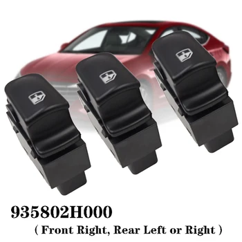 

3Pcs Power Window Switch Front Right, Rear Left or Right, Window Buttons for Hyundai Elantra HD 2006-2009 935802H000