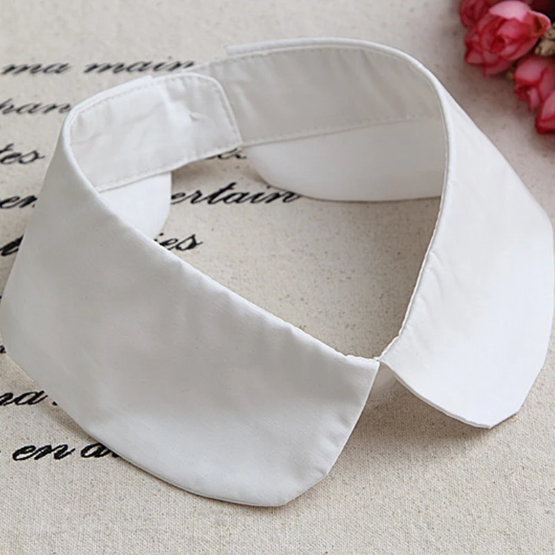 

New Women Autumn Winter Removable False Collar White Removable Faux Col Detachable Collars for Women Shirt Sweater Decor