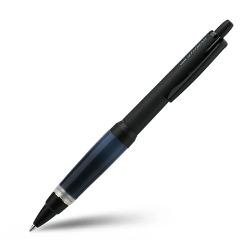 black 1Pcs Uni шариковая ручка Jetstream 0,7 мм удобный стрейч Handshak металлический корпус Анти-усталость Пишущие принадлежности SXN-1000 металлическая шариковая ручка - Цвет: black 1Pcs