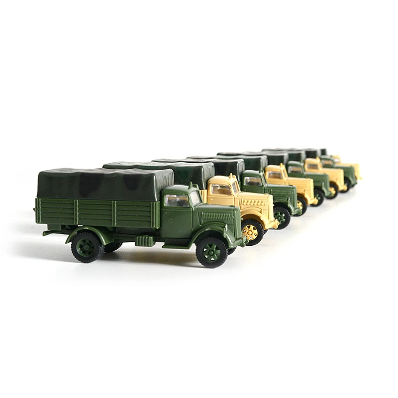 1: 72 4D Hummer ракеты молнии грузовик Бесплатный клей собрать модель Военная детская игрушка мальчик подарок